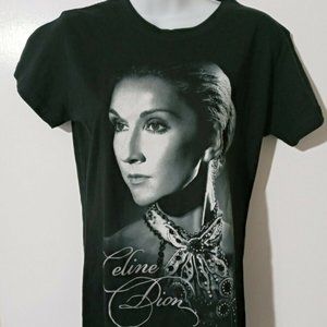 Celine Dion shirt concert music one best singer ev